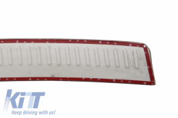 Kit Stoßstangenschutz Fußplatte für Sport L320 05-11 Heckklappe aus Aluminium-image-6042033