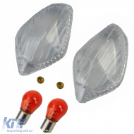 image-3-Klare Blinkerlinsen für Motorräder, geeignet für Honda NC700S NC750X CTX700 CMX300 CMX500