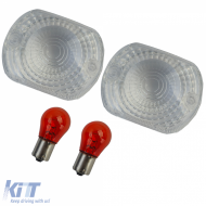 image-38-Klare Blinkerlinsen inkl. Glühbirnen, geeignet für Kawasaki mit E-Prüfzeichen