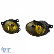 Klare gelbe Nebelscheinwerfer geeignet für VW T5 Bus Transporter Multivan Facelift 09-15-image-6276638