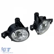 Klare Glas-Nebelscheinwerfer geeignet für 1 Series BMW E81 E82 E87 E88 X3 E83 X5 E70-image-6264019