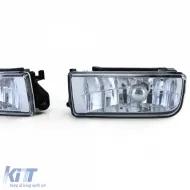 Klare Glas Nebelscheinwerfer H1 Paar geeignet für BMW 3er Reihe E36 einschließlich M3 90-99-image-6209252