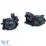 Klare Glas Nebelscheinwerfer H8 Paar geeignet für BMW 5er Reihe E39 Limousine Touring 00-04-image-6197551