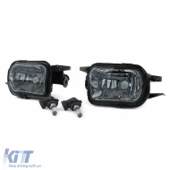 Klare Glas Nebelscheinwerfer mit schwarzem Rauch, geeignet für Mercedes W203 CL203 C209 SLK R170-image-6197394