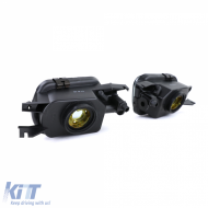Klare Glas Nebelscheinwerfer mit schwarzem Rauch, geeignet für Mercedes W203 CL203 C209 SLK R170-image-6197397