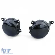 Klare Glas Nebelscheinwerfer mit schwarzem Rauch, geeignet für VW Caddy Tiguan Touran EOS Polo 6R-image-6264071