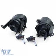 Klare Glas Nebelscheinwerfer mit schwarzem Rauch, geeignet für VW Caddy Tiguan Touran EOS Polo 6R-image-6264076