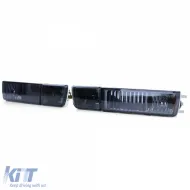 Klare Glas-Nebelscheinwerfer mit schwarzem Rauchblinker, geeignet für VW Golf 3 Vento 91-97-image-6199293