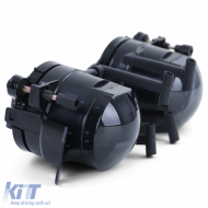 Klare Glas Nebelscheinwerfer Schwarz Rauch Set geeignet für BMW 3er E46 Coupe Cabriolet 03-07-image-6199953
