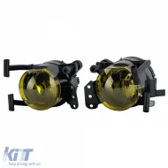 Klare Glas Nebelscheinwerfer Set Gelb, geeignet für BMW 3er E46 Coupe Cabriolet 03-07-image-6197575