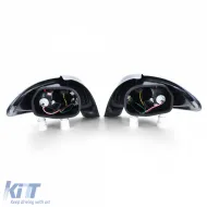 Klare Glas-Rückleuchten mit Chrom, geeignet für Peugeot 206 Hatchback 3 + 5 Türen 98-09-image-6190369