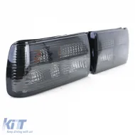 Klare Glas-Rückleuchten mit schwarzem Rauch, geeignet für BMW 3er Serie E30 Facelift-image-6195207