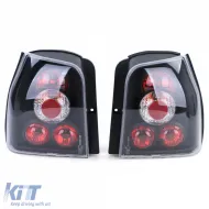 Klare Glas-Rückleuchten schwarz geeignet für VW Lupo + Seat Arosa-image-6276149