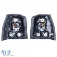 Klare Glas-Rückleuchten schwarz geeignet für VW Lupo + Seat Arosa-image-6276150