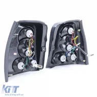 Klare Glas-Rückleuchten schwarz geeignet für VW Lupo + Seat Arosa-image-6276151