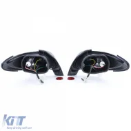 Klare Glas-Rückleuchten, voll verchromt, geeignet für Peugeot 206 CC Coupe Cabrio 00-08-image-6258869