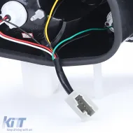 Klare Glas-Rückleuchten, voll verchromt, geeignet für Peugeot 206 CC Coupe Cabrio 00-08-image-6258871
