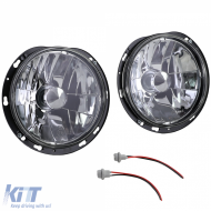 Klare Glas-Scheinwerfer mit Chrom, geeignet für Mazda MX5 NA 90-98-image-6204735