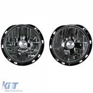 Klare Glas-Scheinwerfer mit Chrom, geeignet für Mazda MX5 NA 90-98-image-6204736