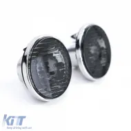 Klare Glas-Seitenblinker mit schwarzem Rauch und verchromtem Rahmen, geeignet für Mazda MX5 NA NB 89-05-image-6195934
