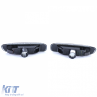 Klare Glas-Seitenblinker mit schwarzem Rauch, Paar, geeignet für BMW 3er E46 98-03-image-6190819