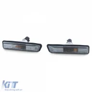 Klare Glas-Seitenblinker mit schwarzem Rauch, Kristall, geeignet für BMW 3er-Serie E36 X5 E53-image-6209475