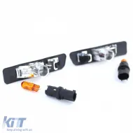 Klare Glas-Seitenblinker mit schwarzem Rauch, Kristall, geeignet für BMW 3er-Serie E36 X5 E53-image-6209480