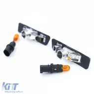Klare Glas-Seitenblinker mit schwarzem Rauch, Kristall, geeignet für BMW 3er-Serie E36 X5 E53-image-6209481