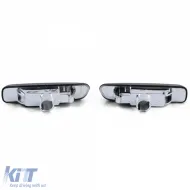 Klare Glas-Seitenblinker mit schwarzem Rauch, geeignet für BMW 3er E46 98-03-image-6257320