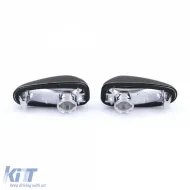 Klare Glas-Seitenblinker rauchig geeignet für Mercedes W210 SLK R170 Sprinter Vito-image-6209375