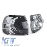 Klare Glasblinker schwarz geeignet für VW Bus T4 Multivan Caravelle ab 96-image-6192182