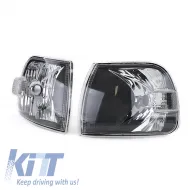 Klare Glasblinker schwarz geeignet für VW Bus T4 Multivan Caravelle ab 96-image-6192183