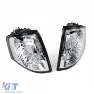 Klare Glasblinker verchromt, geeignet für Mercedes W202 C-Klasse 93-00-image-6191441