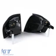 Klare Glasblinker verchromt, geeignet für Mercedes W202 C-Klasse 93-00-image-6191442
