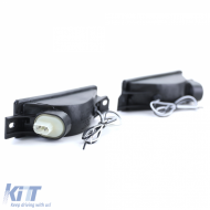 Klare Glasblinker weiß mit Parklicht und Lampen, geeignet für BMW 3er Serie E30 1987-1993-image-6193459