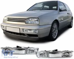 image-30-Klare Glühbirnen Nebelscheinwerfer mit Blinker-Set geeignet für VW Golf 3 91-98