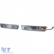 Klare Glühbirnen Nebelscheinwerfer mit Blinker-Set geeignet für VW Golf 3 91-98-image-6197846