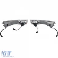Klare Glühbirnen Nebelscheinwerfer mit Blinker-Set geeignet für VW Golf 3 91-98-image-6197848