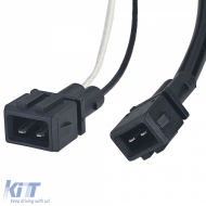 Klare Glühbirnen Nebelscheinwerfer mit Blinker-Set geeignet für VW Golf 3 91-98-image-6197849