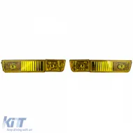 Klare Glühbirnen Nebelscheinwerfer-Set gelb mit Blinker, geeignet für VW Golf 3 91-97-image-6206038