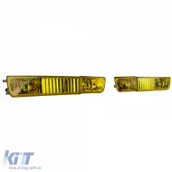 Klare Glühbirnen Nebelscheinwerfer-Set gelb mit Blinker, geeignet für VW Golf 3 91-97-image-6206039
