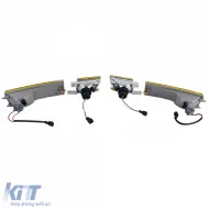 Klare Glühbirnen Nebelscheinwerfer-Set gelb mit Blinker, geeignet für VW Golf 3 91-97-image-6206042