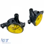 Klare Glühbirnen Nebelscheinwerfer Set gelb geeignet für BMW 1er E81 E82 E87 E88, X3 E83, X5 E70-image-6191603