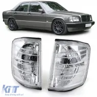 image-37-Klarer Glasblinker chrom für Mercedes 190 W201 82-93