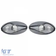 Klarer Glaseinbau mit Chrom, geeignet für Citroen C1 C2 C3 C4 C5 Xsara Jumpy Berlingo-image-6209693