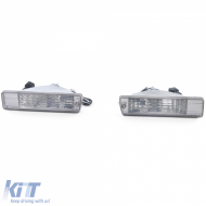 Klarglas Blinker Standlicht links rechts breite Stoßstange für VW Golf 2 89-92-image-6261789
