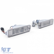 Klarglas Blinker Standlicht links rechts breite Stoßstange für VW Golf 2 89-92-image-6261790