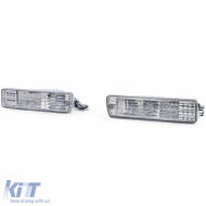 Klarglas Blinker Standlicht links rechts breite Stoßstange für VW Golf 2 89-92-image-6261791