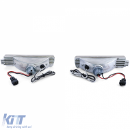 Klarglas Blinker Standlicht links rechts breite Stoßstange für VW Golf 2 89-92-image-6261793