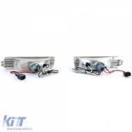 Klarglas Blinker Standlicht links rechts breite Stoßstange für VW Golf 2 89-92-image-6261794
